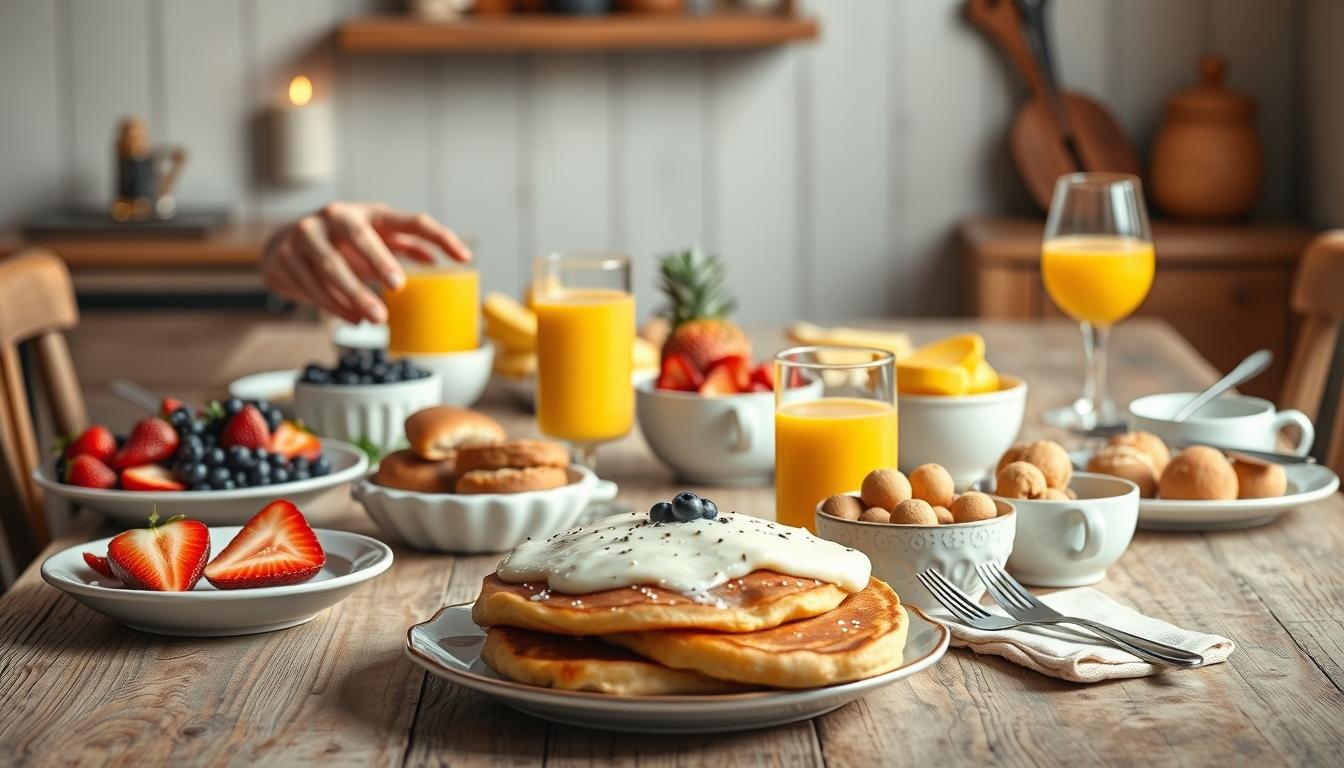 Homemade baking and desserts